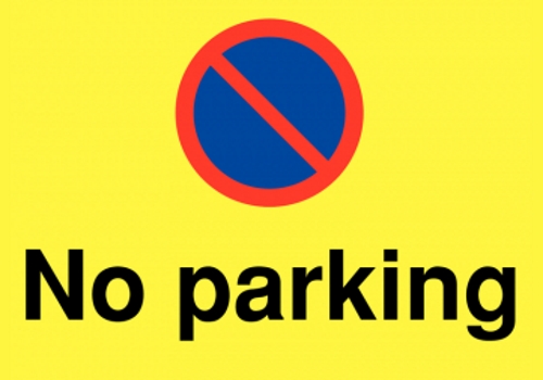No Parking!